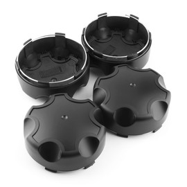 Rheedal 4Pcs 107.1mm/4.22Inch Center Caps for OEM Can-Am Wheel Rim Replacement 705401318 Hub Cap,(Matt Black Out 107.1mm/4.22in, Inner 104mm/4.09in)
