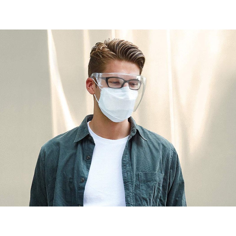 Trade One Face Protection Shield High Transparency Type 01 Clear