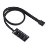Annadue 4 Pin Cooler Fan Adapter Cable, 4 Pin PWM