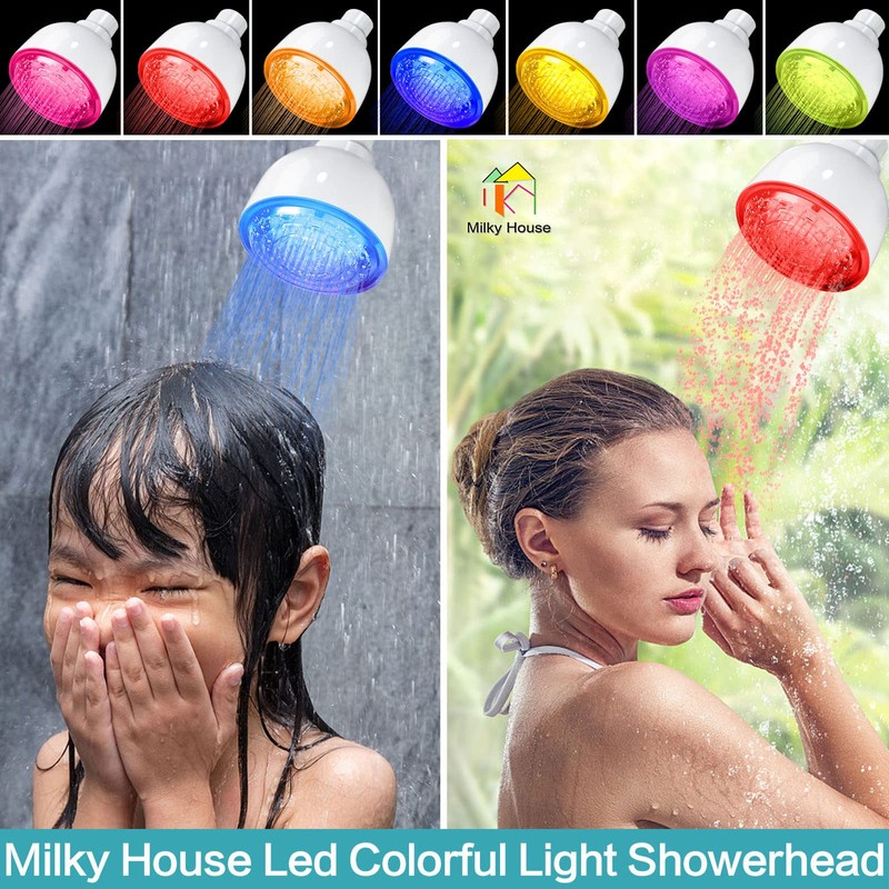 LED Shower Head Color Changing Shower Heads, Shower Head with