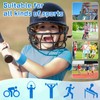 72 Pcs Wrist Sweatbands Bulk for Kids Field Day Cotton