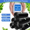 Hommaly 1 Gallon (Fit 1-1.2 Gal)200 pcs Small Black Trash