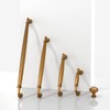 Asimerdeco 10 Pack Antique Brass Cabinet Pulls 5 Inch(128mm) Kitchen