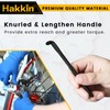 Hakkin Offset Screwdriver 3Pcs Right Angle Screwdriver Set S2 Steel