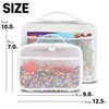 holay 4 Packs PVC Zippered Blocks Set, Toy, Clay, Board