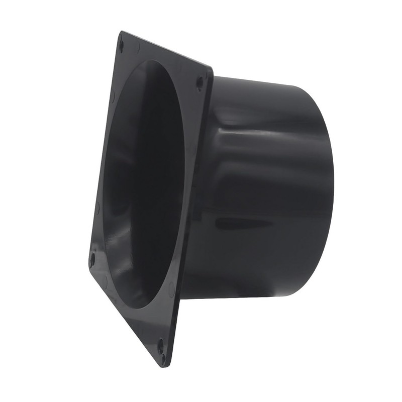 JSIXASO Wall Flange for Ventilation System Mounting Round Pipe PVC
