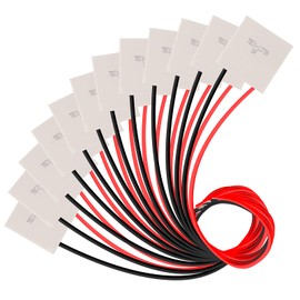 UMLIFE 12pcs TEC1-12706 12V 5.8A Heatsink Thermoelectric Cooler 60W Cooling Peltier Plate Module 40x40MM