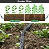 Soaker Hose 50 FT Pro for Garden Beds 1/2 Inch