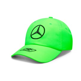 Mercedes AMG Petronas Formula One Team - 2023 George Russell Driver Hat - Neon Green - Unisex - Size: One Size