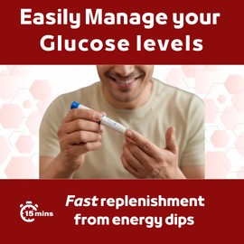 Fast Acting Glucose Powder Packets, Orange – Instant Dissolve, No Water Needed | 15g Pure Dextrose | Waterproof SlimPaks | Made in USA | Gluten-Free (Pack of 50)