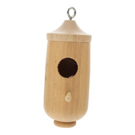 BESPORTBLE Hanging Hummingbird House Outdoor Nest for Garden and Balcony Charming Miniature Design and Breathable Construction for Attracting Birds to Your