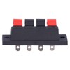 Pack of 10 Speaker Connector Connectors 4-Way Block Quick Connection