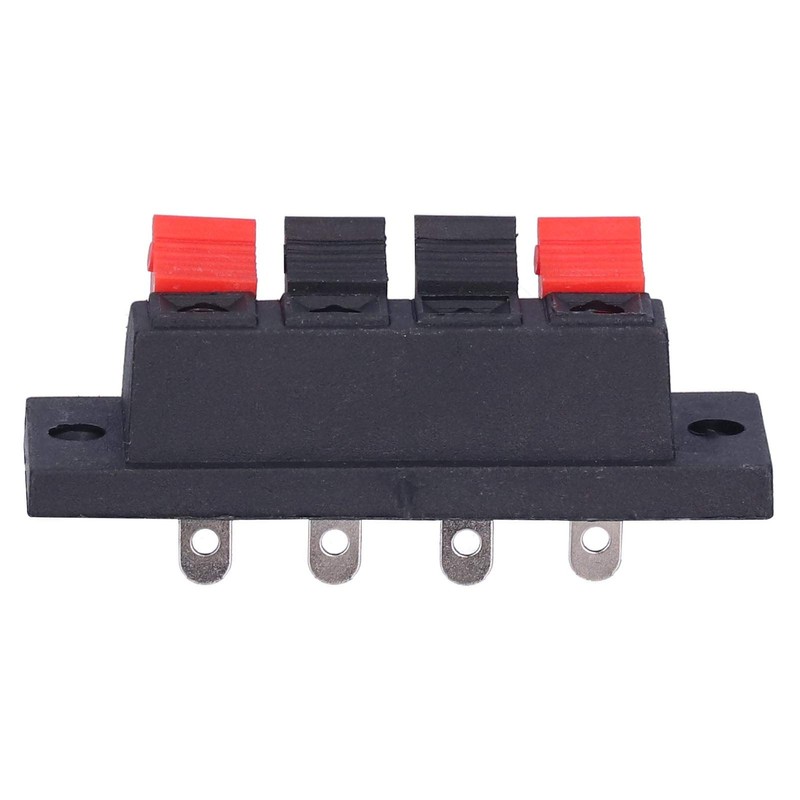 Pack of 10 Speaker Connector Connectors 4-Way Block Quick Connection