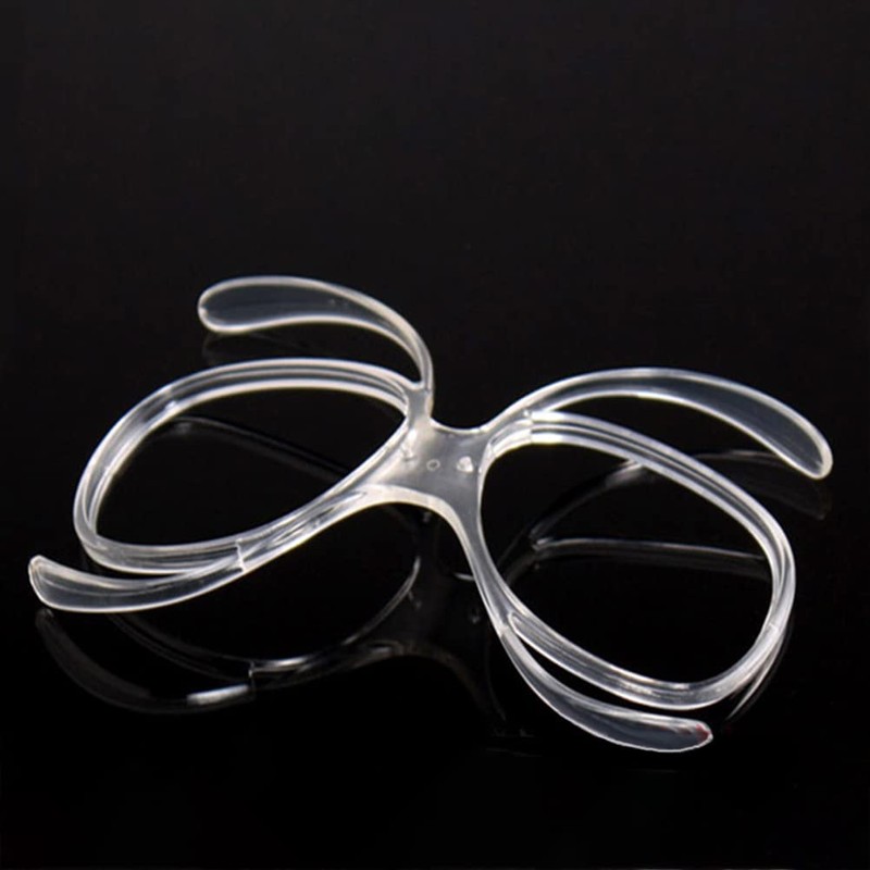 Ski Goggles, Rx Insert, Optical Adapter, Flexible, Bendable, Universal Size,