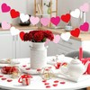 JarThenaAMCS Valentine's Day Paper Cutouts 50 Pcs 6 Inch Love