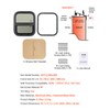 VEVOR Vertical RV Window, 14" W x 16" H Tinted