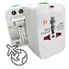 All-in-One Worldwide Universal Travel Adapter Multi-Plug Outlet Adapter 5ea