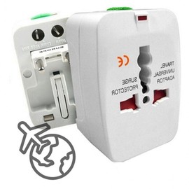 All-in-One Worldwide Universal Travel Adapter Multi-Plug Outlet Adapter 5ea