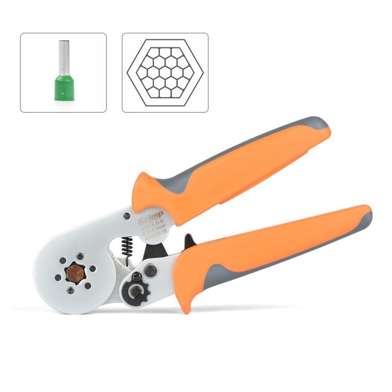 iCrimp Hexagonal Ratchet Crimper for End Sleeves and Ferrules 0.25-6mm²