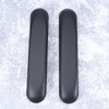 Exceart 2Pcs Padded Armrests Universal Arm Pads Replacement Leather Armrest