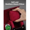 Simpirae Watch Travel Case for Men, PU Leather Watch Roll