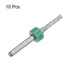 HARFINGTON 10pcs End Mill Bits 2.4mm Solid Carbide CNC Router
