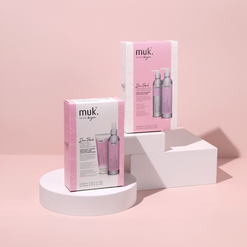 Muk Deep Muk Ultra Soft Leave-in Conditioner and 1 Minute