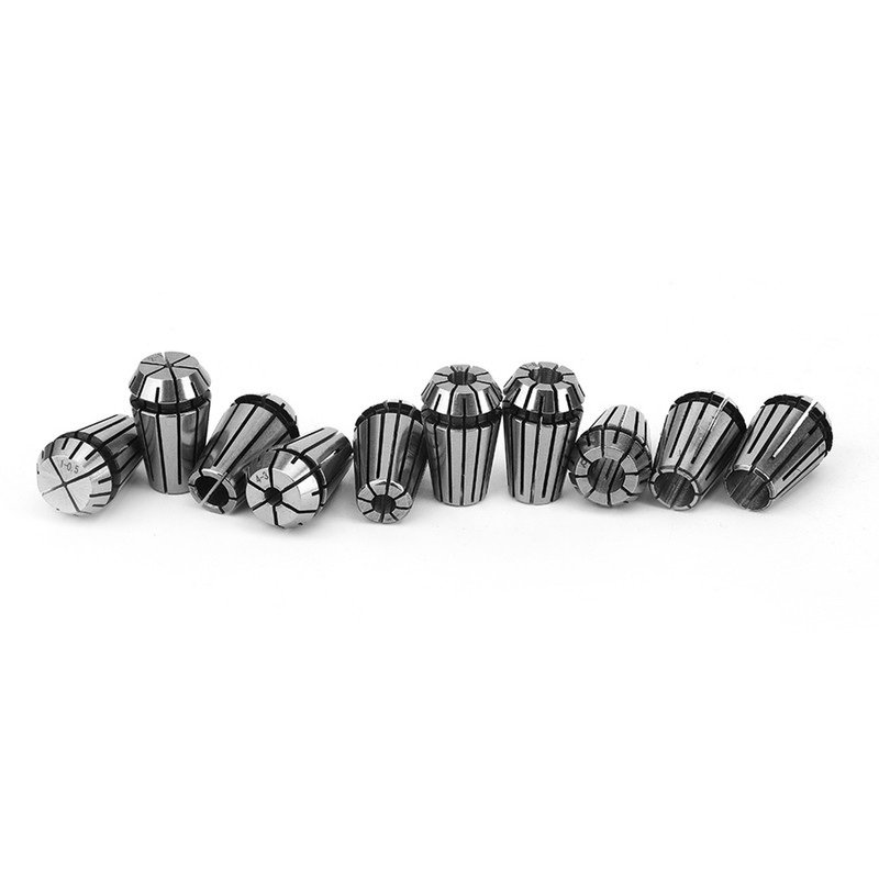 10Pcs Chuck Accurate Spring Set CNC Engraving Milling Machine Industrial