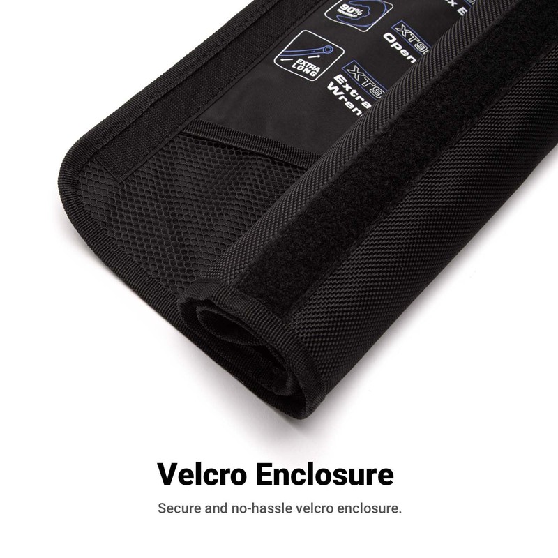 Capri Tools Wrench Roll Up Pouch for Extra-Long Wrenches, Metric,