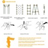 Durable Plant Support Clips for Climbing Plants - 100 Pack
