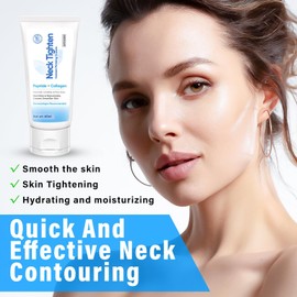 ZNFSZ Neck Creams for Tightening and Firming, Neck Firming Cream Tightening Lifting Sagging Skin, Anti Aging Face Moisturizer with Collagen, 60ml