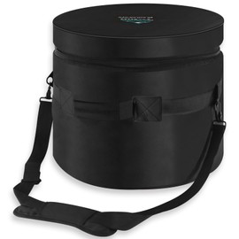 EASTROCK 16" x16" Floor Tom Drum Bag, Tom Drum Cases 15 mm Thick Padding for Your Drum Protection (16 * 16" Tom)