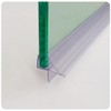 Cozylkx Glass Door Bottom Seal, Cutable Waterproof Strip for 3/8"