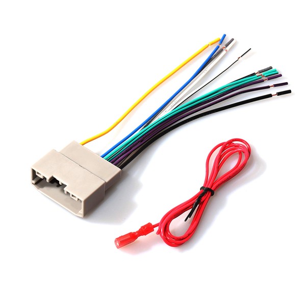 RED WOLF Replacement for 2007-2011 Dodge/Chrysler/Jeep Car Stereo Wire Harness