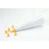 Tescoma Bolsa PASTELERA LINO Con 6 BOQUILLAS 35CM Delicia, Blanco,