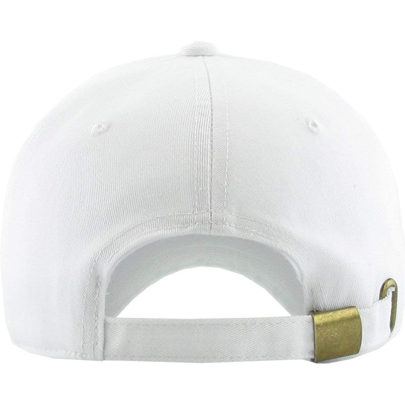 Funky Junque Dad Hat, Pineapple - White, One Size