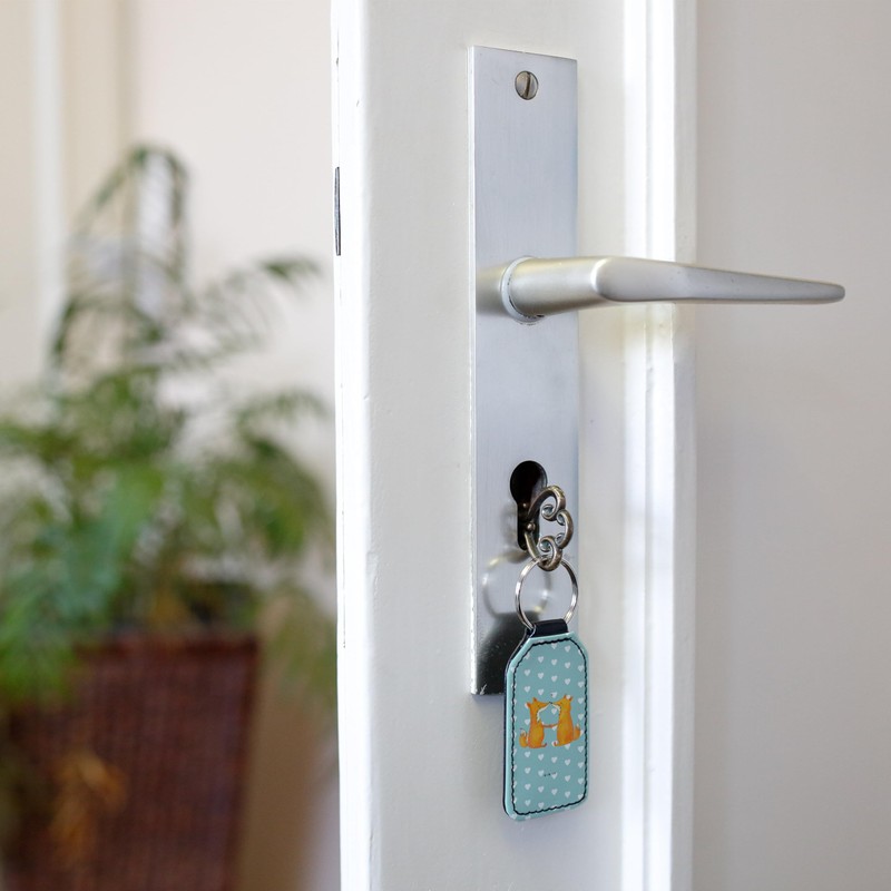 Mr. & Mrs. Panda Home Foxes Love, turquoise