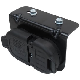 Upgrade Gxcdizx Trailer Brake Harness Towing 4/7 Plug Connector w/Bracket 9U5Z-14489-MAA for F-ord E150 E250 E350 F150 2009-2019 and for 2009-2019 F-ord E350/E450 Super Duty