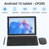 HOTTABLET 10" Android 15 Tablet, 10(4+6Expand) GB RAM+64GB ROM, 2+8MP