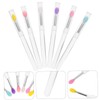 SAFIGLE 6pcs Lip Brush Covers Multi-purpose Lip Makeup Applicators for