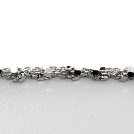 Celestara Jewelry, 925 Sterling Silver Rope Chain Set, Italian-Made Necklace & Bracelet Set - with Luxurious Gift Box