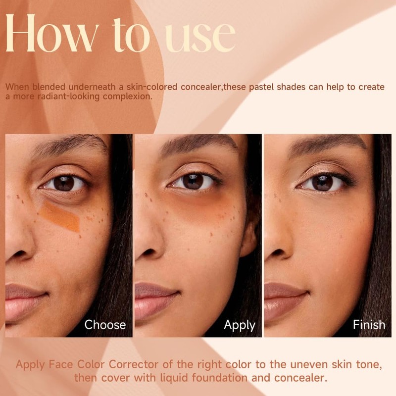 Face Concealer Foundation Colour Corrector (Yellow)