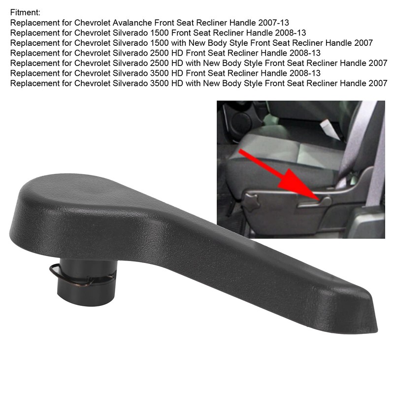 Front Seat Recliner Handle Reclining Chair Handle Car Seat Recliner