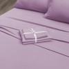 BYSURE Hotel Bed Sheets Set with 4 PCS Embroidered Pillowcases(Full,
