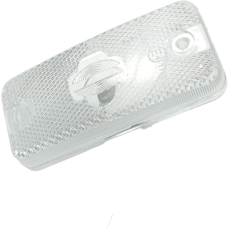 Generic 2 x Side Marker Lights Truck White Reflector Left