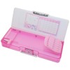 Unicorn Rosette [Pencil Case] Compact Double-Sided Opening Pen Case /