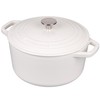 VORRINGARD Enameled Cast Iron Dutch Oven Pot with Lid, for