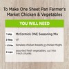 McCormick ONE Sheet Pan Farmer's Market Chicken & Vegetables Seasoning