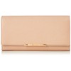 You By Ungaro UULW6AT4 Long Wallet, Cowhide Leather, Embossed Logo