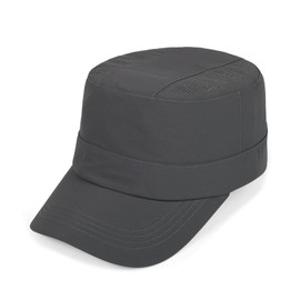 Geyanuo Men's Cap, Quick Drying, Summer, Breathable Mesh, UV Protection, Outdoor Hat, Solid, Lightweight, Fishing, Golf, Running, Climbing, gray, Free size